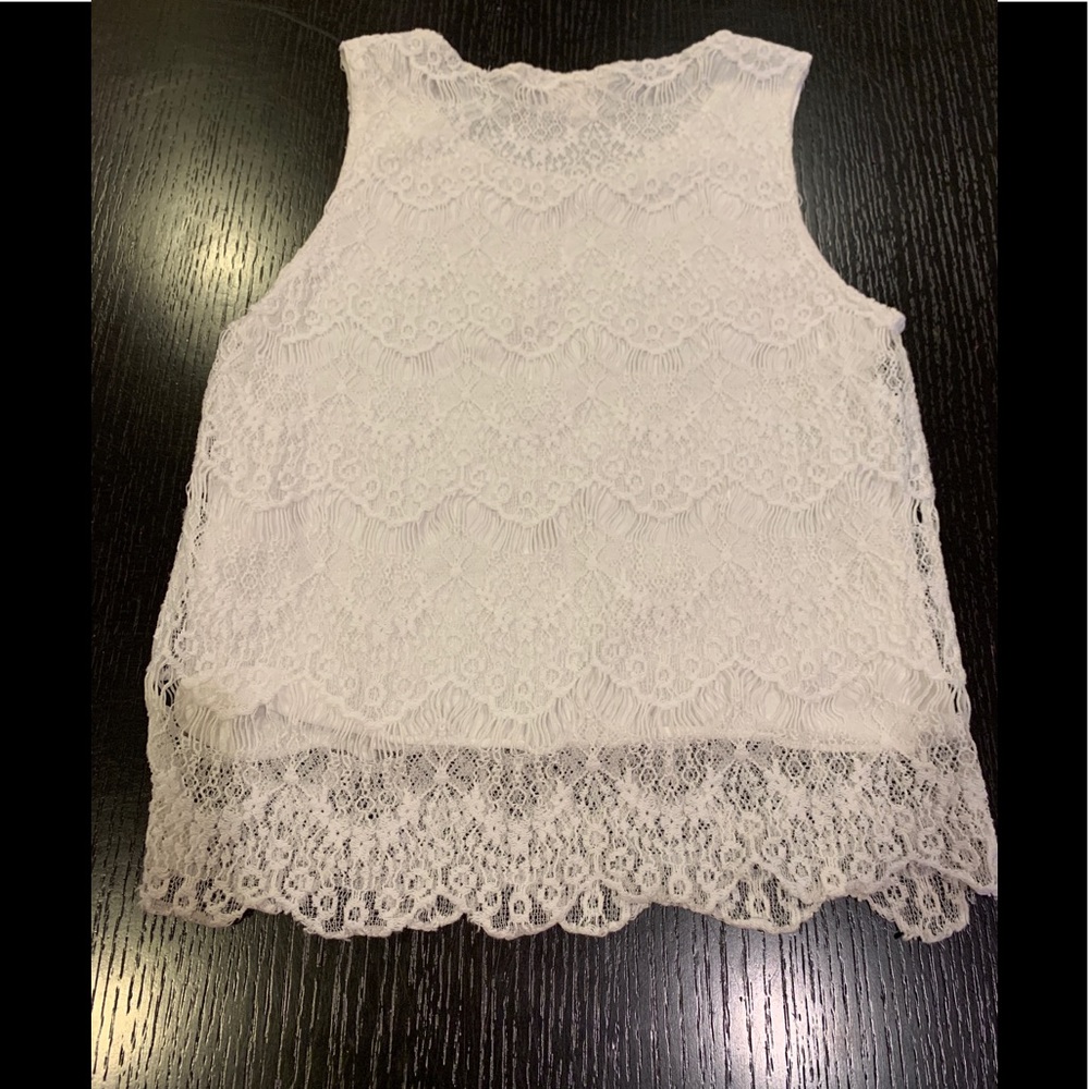 Ragdoll & Rockets Lace Tank Top - Picture 2 of 3